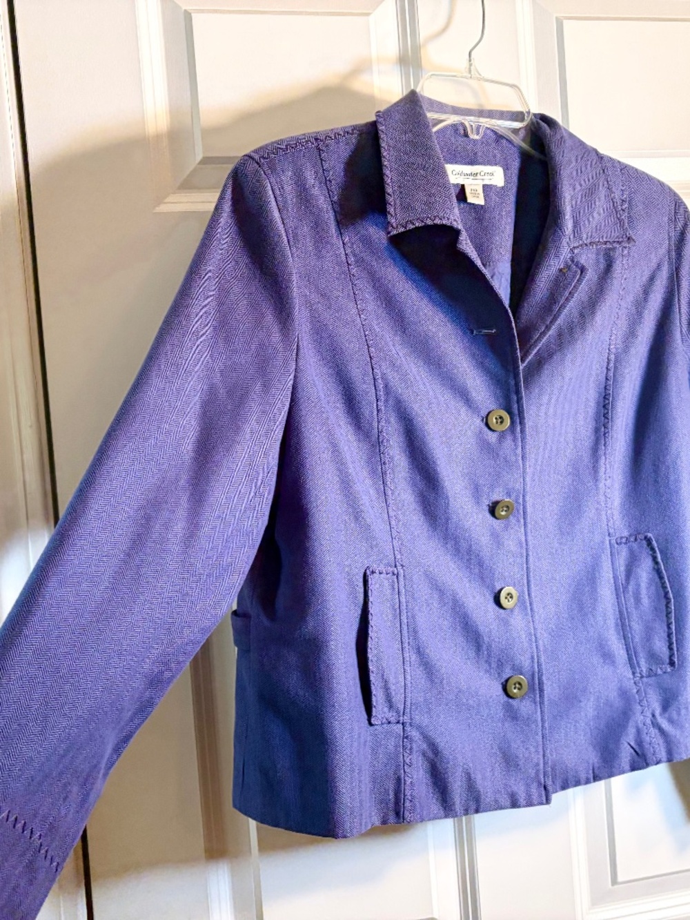 Coldwater Creek Purple Blazer